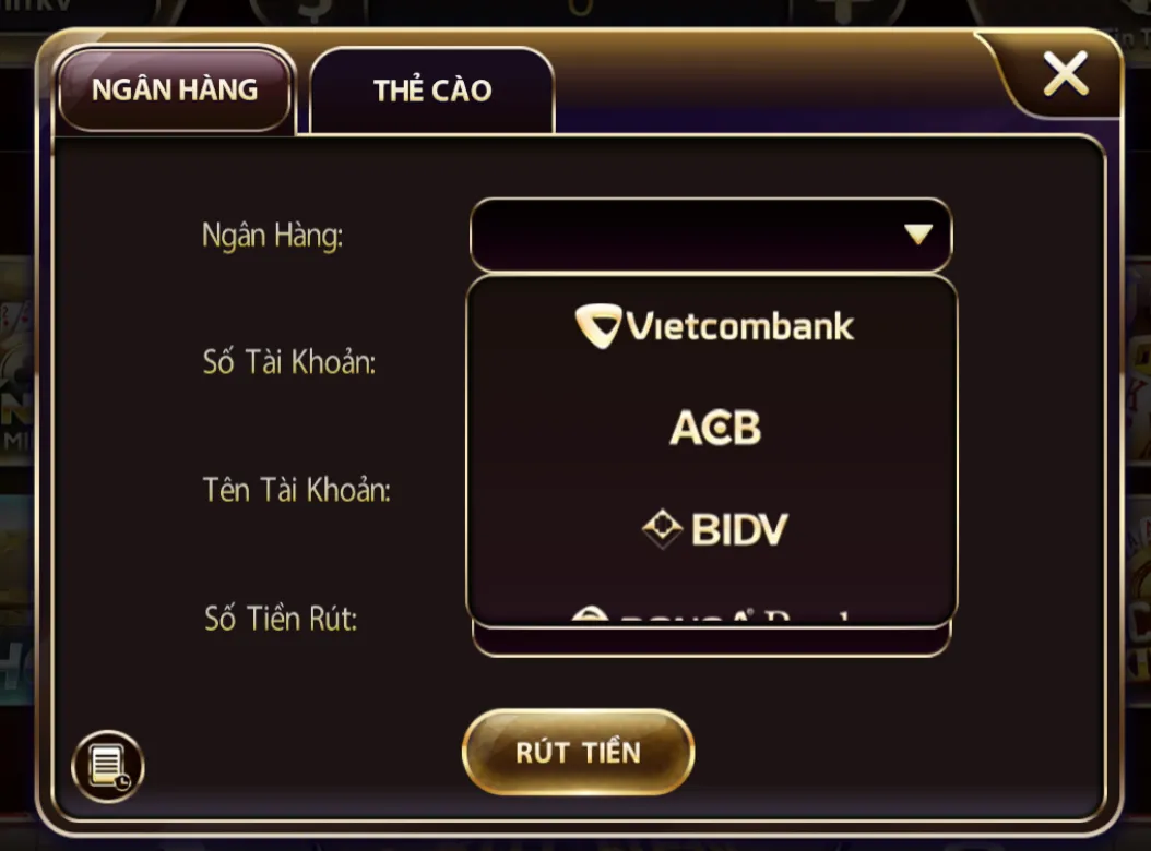 Rút tiền với phương thức thuận tiện nhất tại Zowin