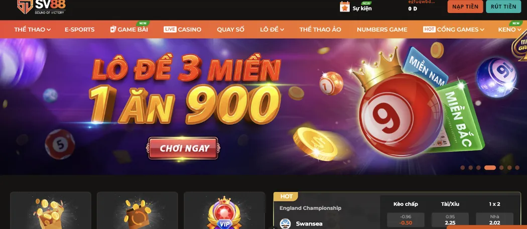 Những ưu việt của SV88 mang lại cho người chơi